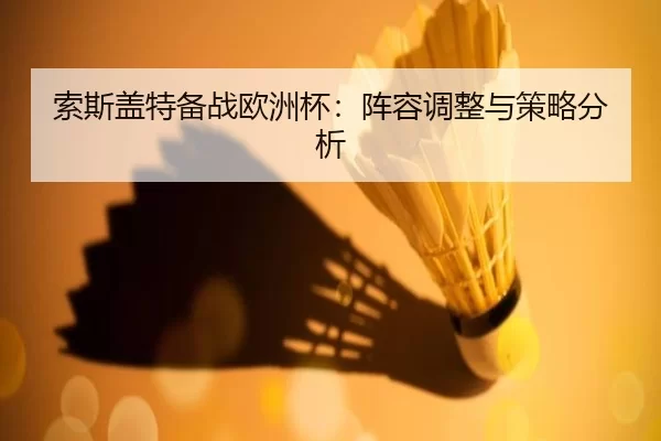 索斯盖特备战欧洲杯：阵容调整与策略分析